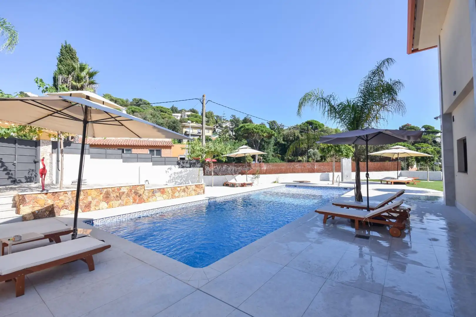 Piscina de Casa o xalet en venda en Lloret de Mar amb Aire condicionat, Calefacció i Jardí privat