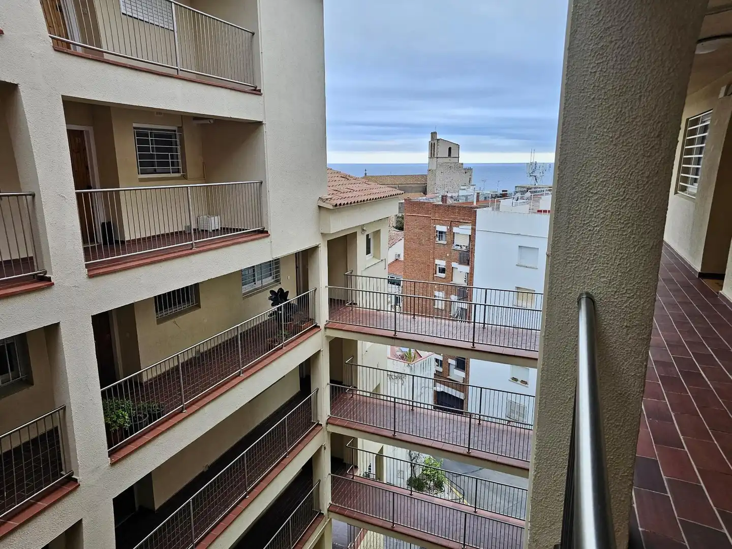 Terraza de Piso en venta en Sant Pol de Mar con Terraza, Balcón y Piscina comunitaria