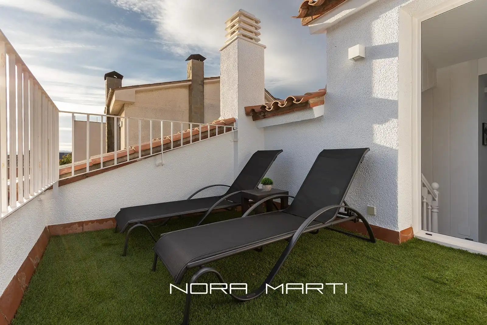 Terraza de Casa o chalet en venta en Sant Just Desvern con Aire acondicionado, Calefacción y Jardín privado