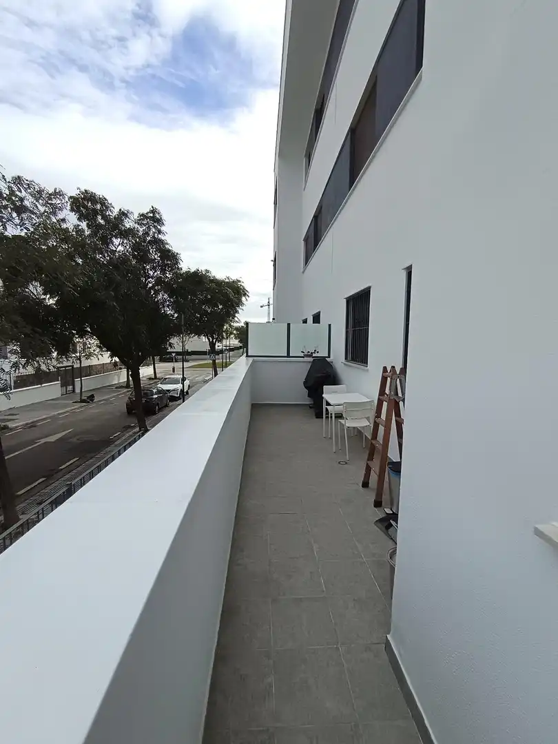 Terraza de Piso en venta en Málaga con Jardín privado, Terraza y Piscina comunitaria