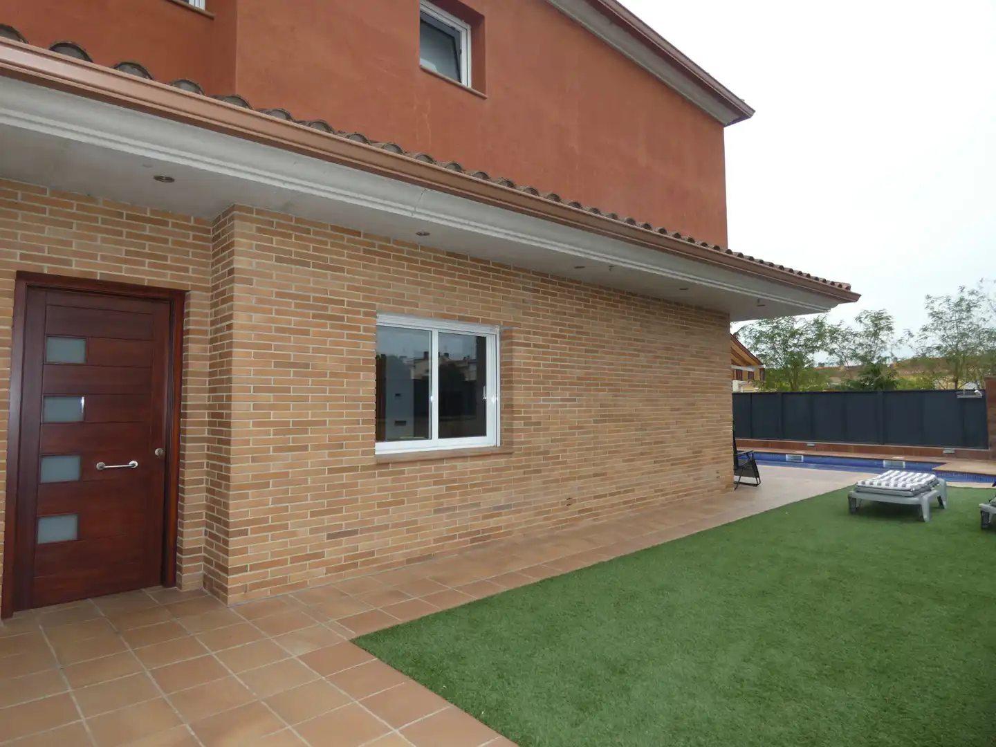 Exterior view of Houses for sale in Llagostera  with Air Conditioner, Heating and Private garden