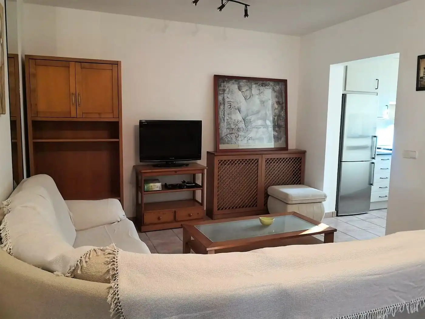 Sala d'estar de Casa adosada de lloguer en Felanitx amb Aire condicionat, Calefacció i Terrassa