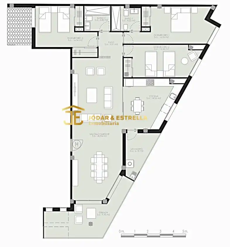 Appartement avec terrasse à vendre à Lorca Ciudad, imagen 7