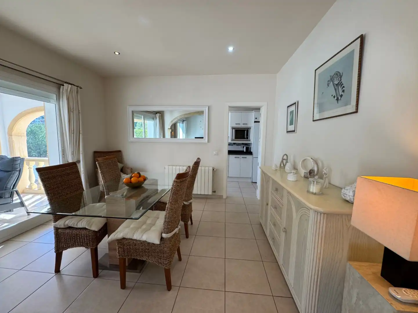 Dining room of Houses for sale in Benissa  with Air Conditioner, Heating and Private garden