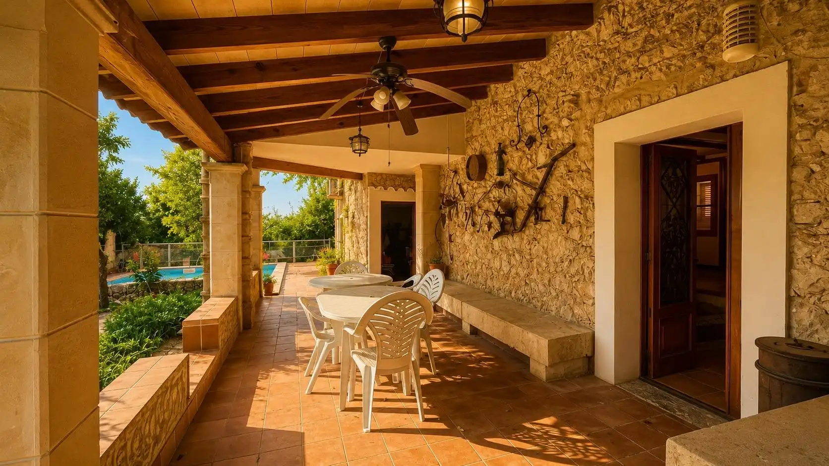 Terrace of Houses for sale in Selva  with Air Conditioner, Private garden and Terrace