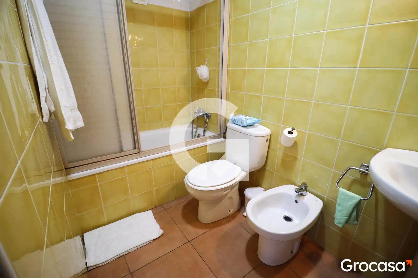 Bathroom of Flat for sale in Sagunto / Sagunt  with Terrace, Furnished and Oven