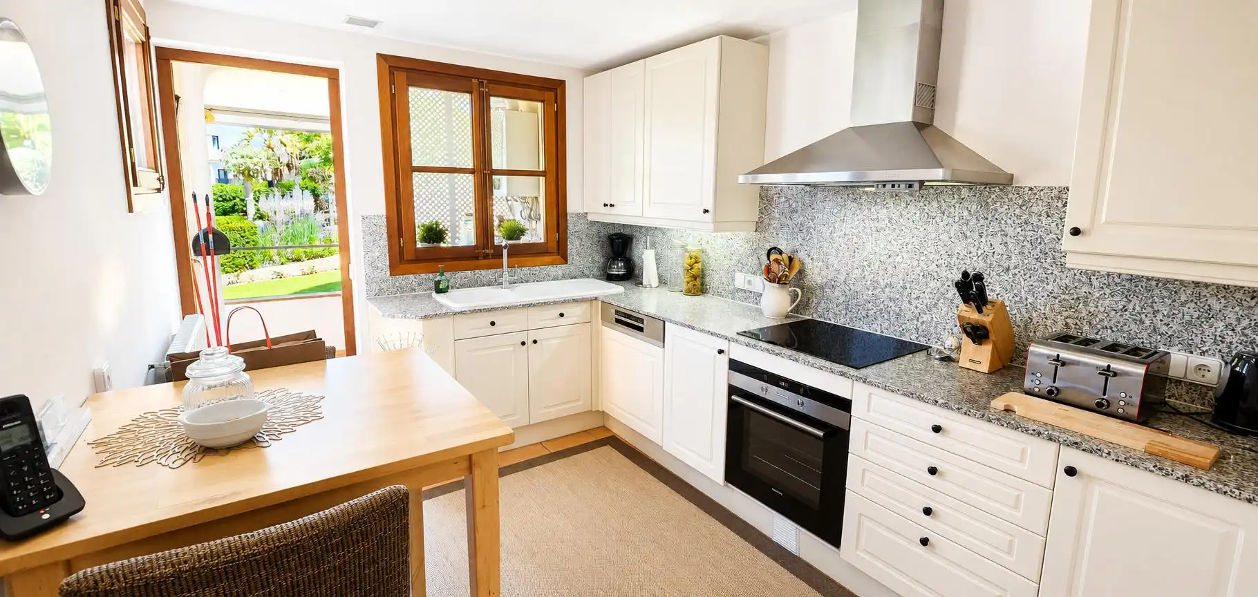 Kitchen of Flat for sale in Calvià  with Air Conditioner, Heating and Private garden