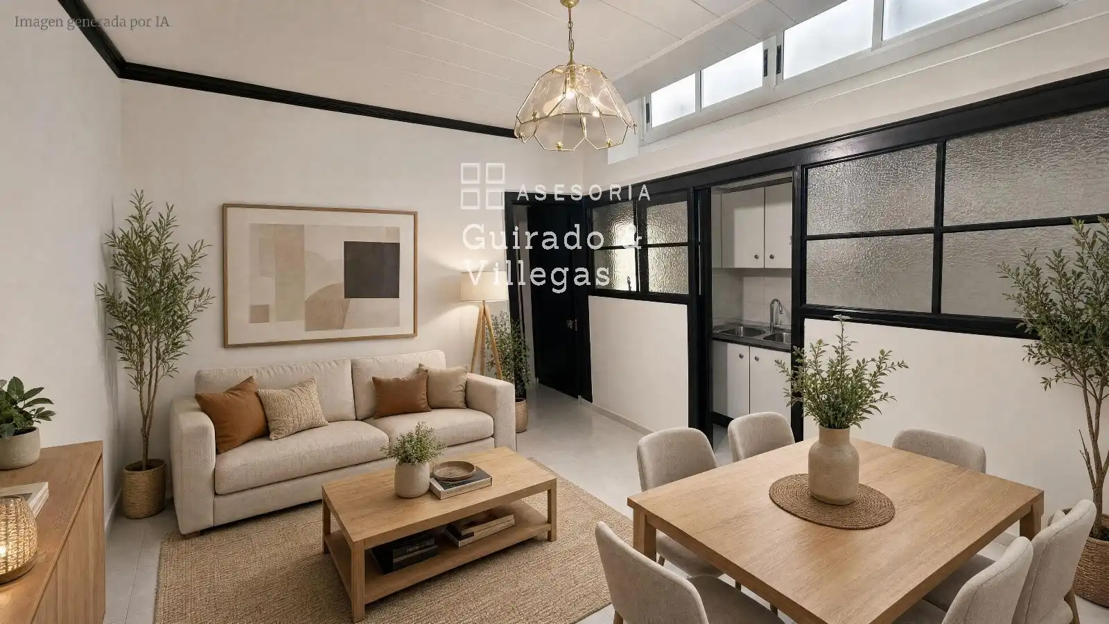 Living room of Flat for sale in Barcelona  with Terrace and Furnished