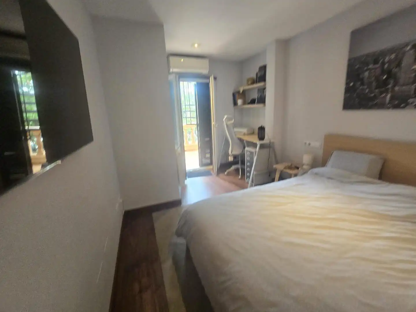 Dormitori de Casa adosada en venda en  Palma de Mallorca amb Aire condicionat, Calefacció i Terrassa