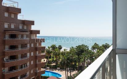 Exterior view of Flat for sale in Oropesa del Mar / Orpesa  with Air Conditioner, Terrace and Swimming Pool