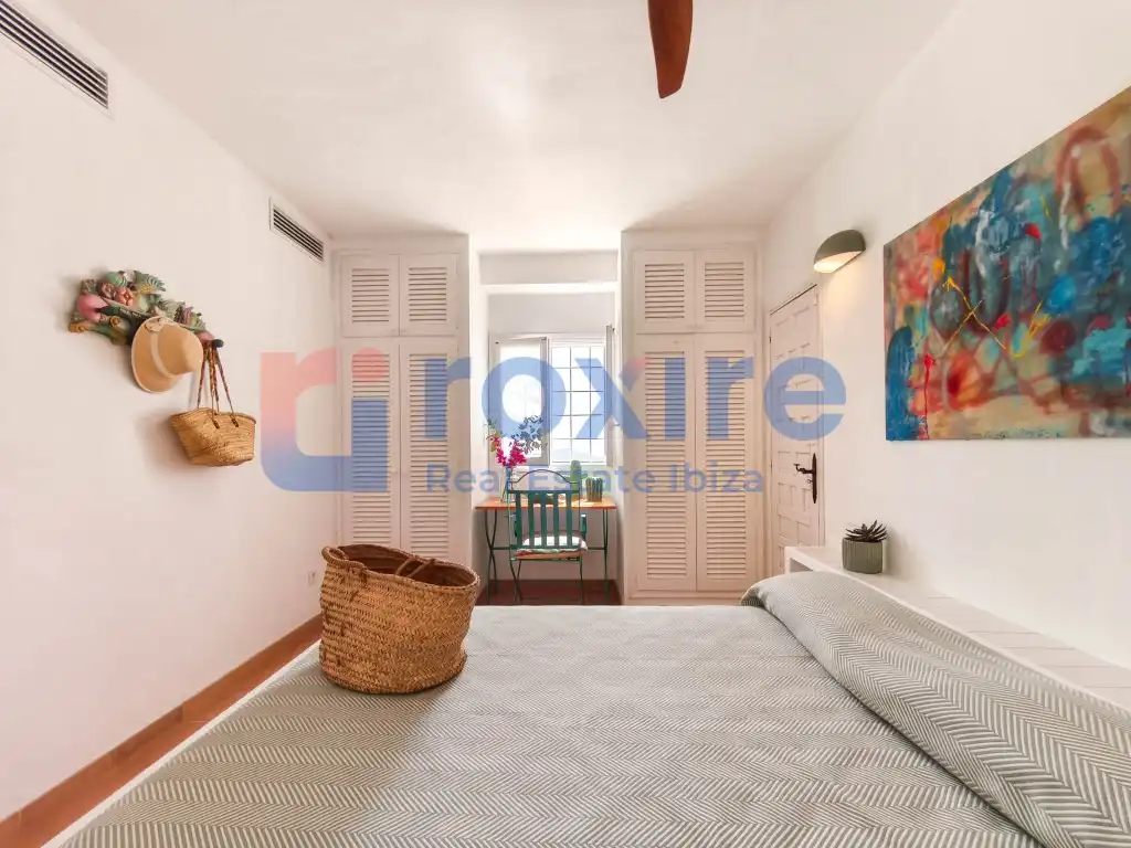 Bedroom of Houses for rent in Sant Josep de sa Talaia  with Air Conditioner, Private garden and Terrace