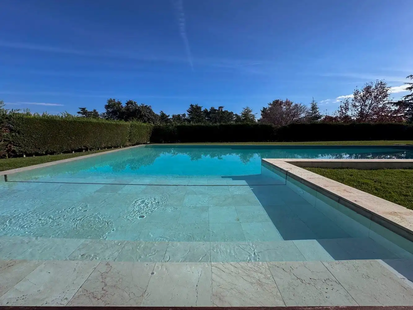 Swimming pool of Houses for sale in Madrid  with Air Conditioner, Heating and Private garden