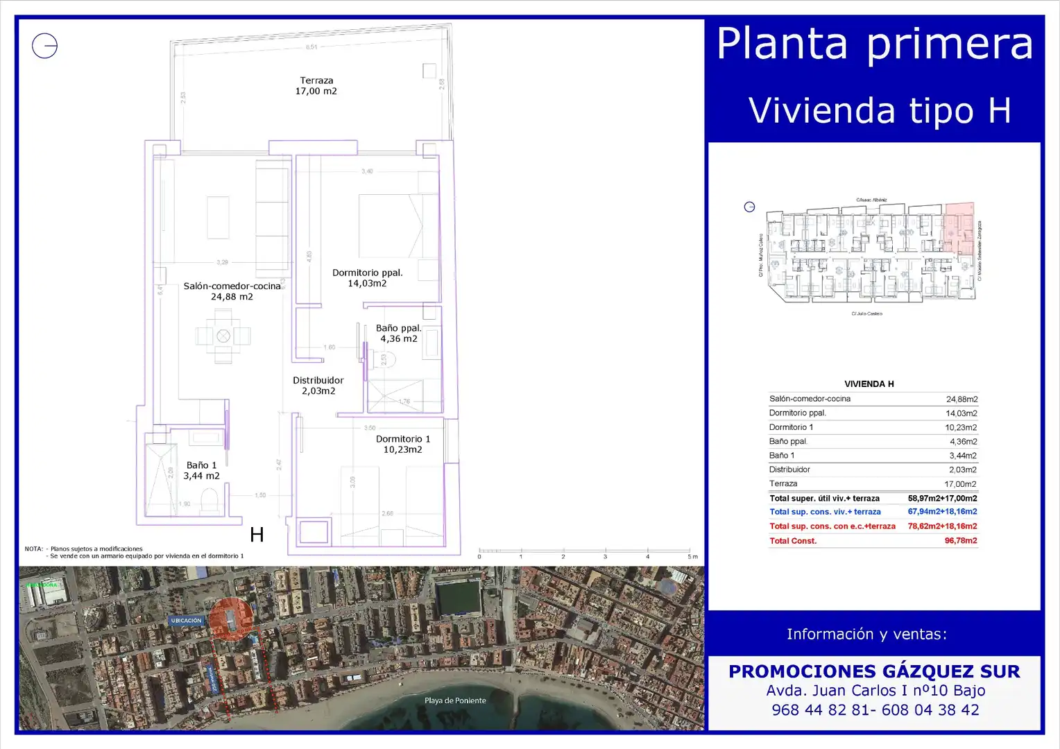 Àtic en venda en Águilas amb Terrassa i Piscina comunitària