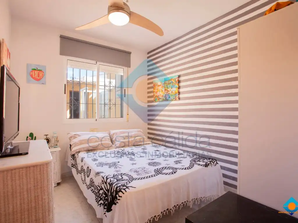 Habitación de Casa o chalet en venta en Mazarrón con Aire acondicionado, Jardín privado y Terraza