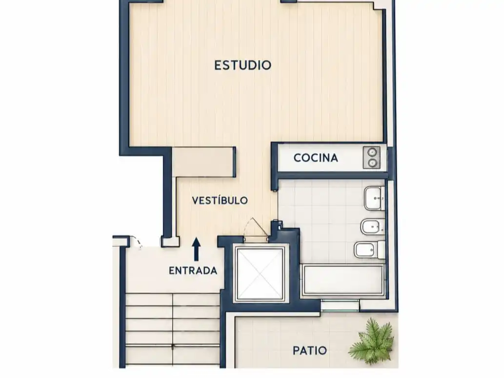 Estudio en venta en Chamartín