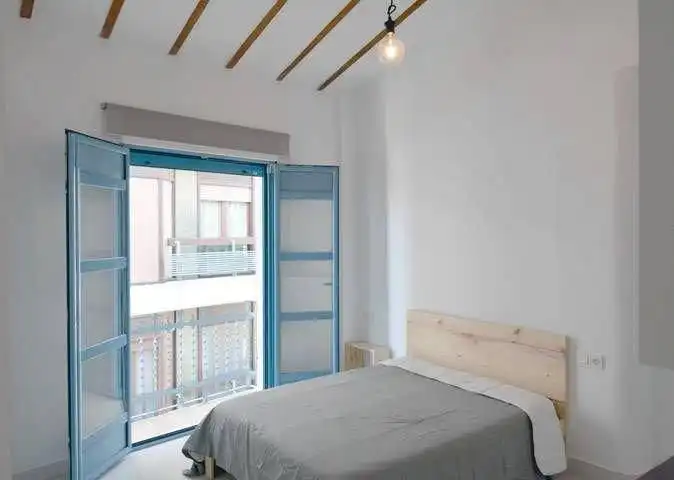 Schlafzimmer von Loft zur Miete in Orihuela mit Balkon