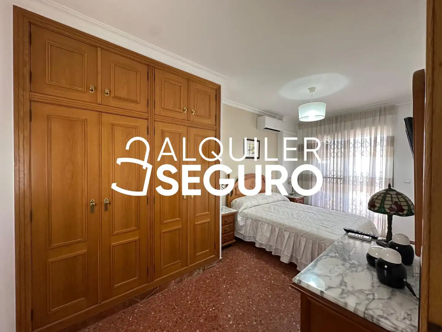 Bedroom of Flat for rent in Chiva  with Air Conditioner, Terrace and Furnished