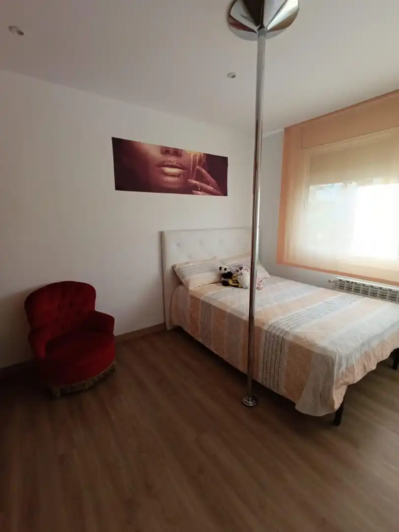 Schlafzimmer von Wohnung zur Miete in Parets del Vallès mit Heizung, Parkett und Terrasse