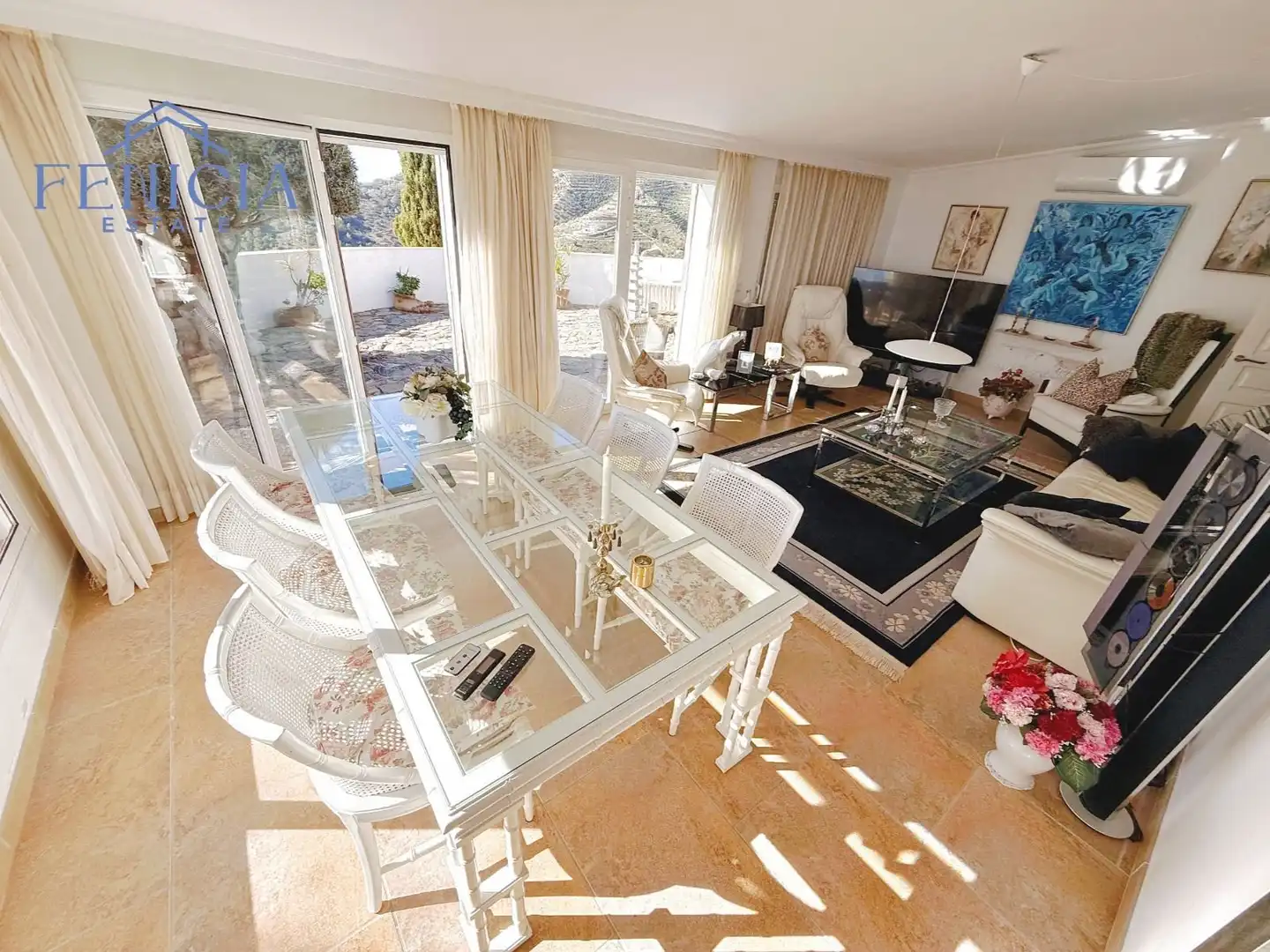 Comedor de Casa o chalet en venta en Almuñécar con Aire acondicionado, Calefacción y Jardín privado