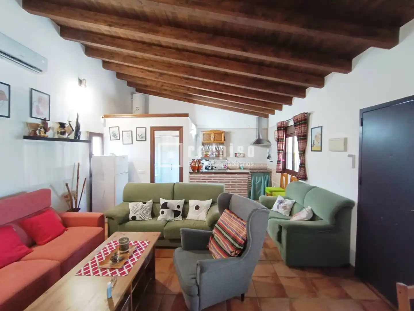 Sala de estar de Casa o chalet en venta en El Borge con Aire acondicionado, Calefacción y Trastero