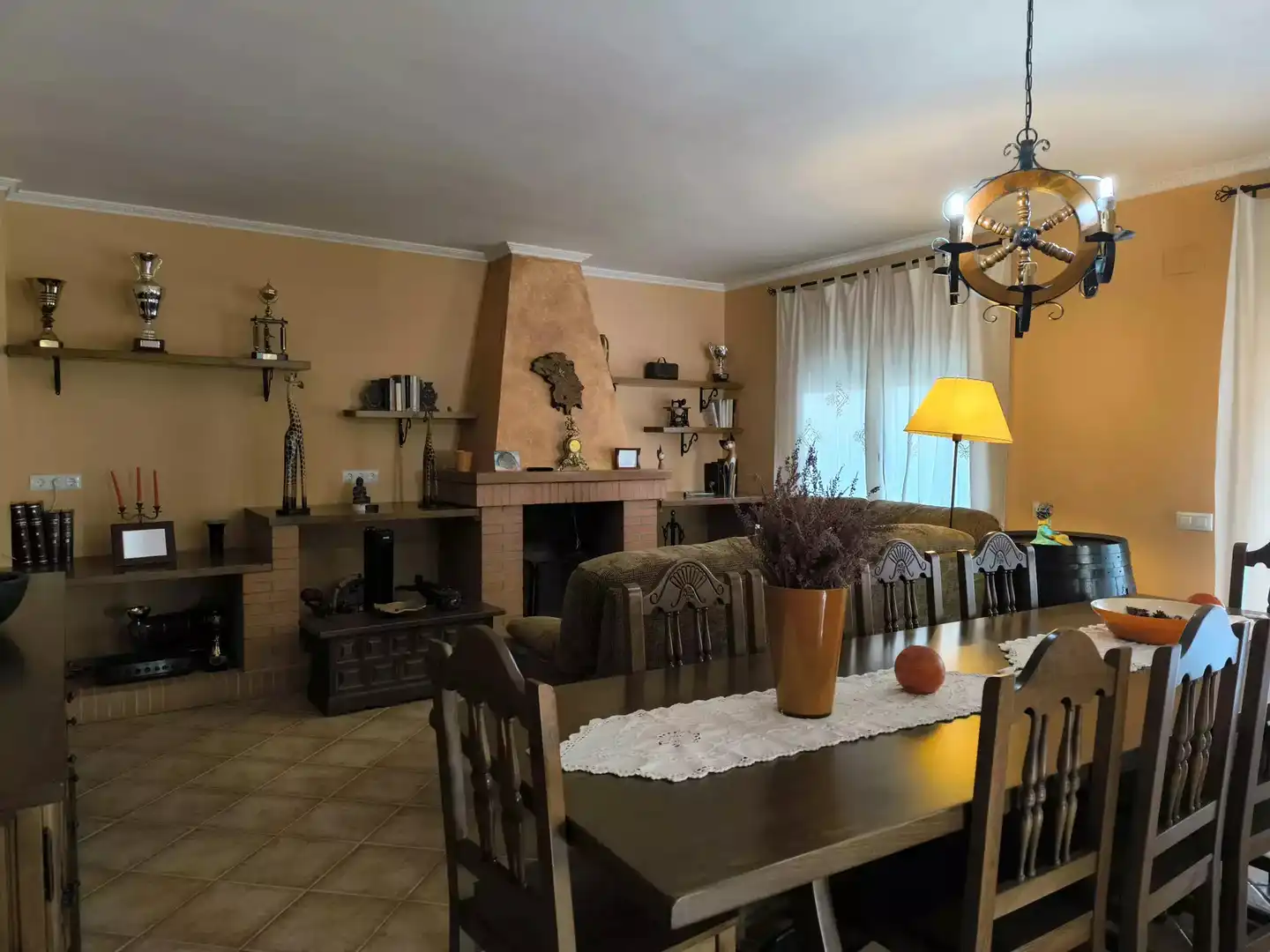 Comedor de Casa o chalet en venta en Riudarenes con Terraza
