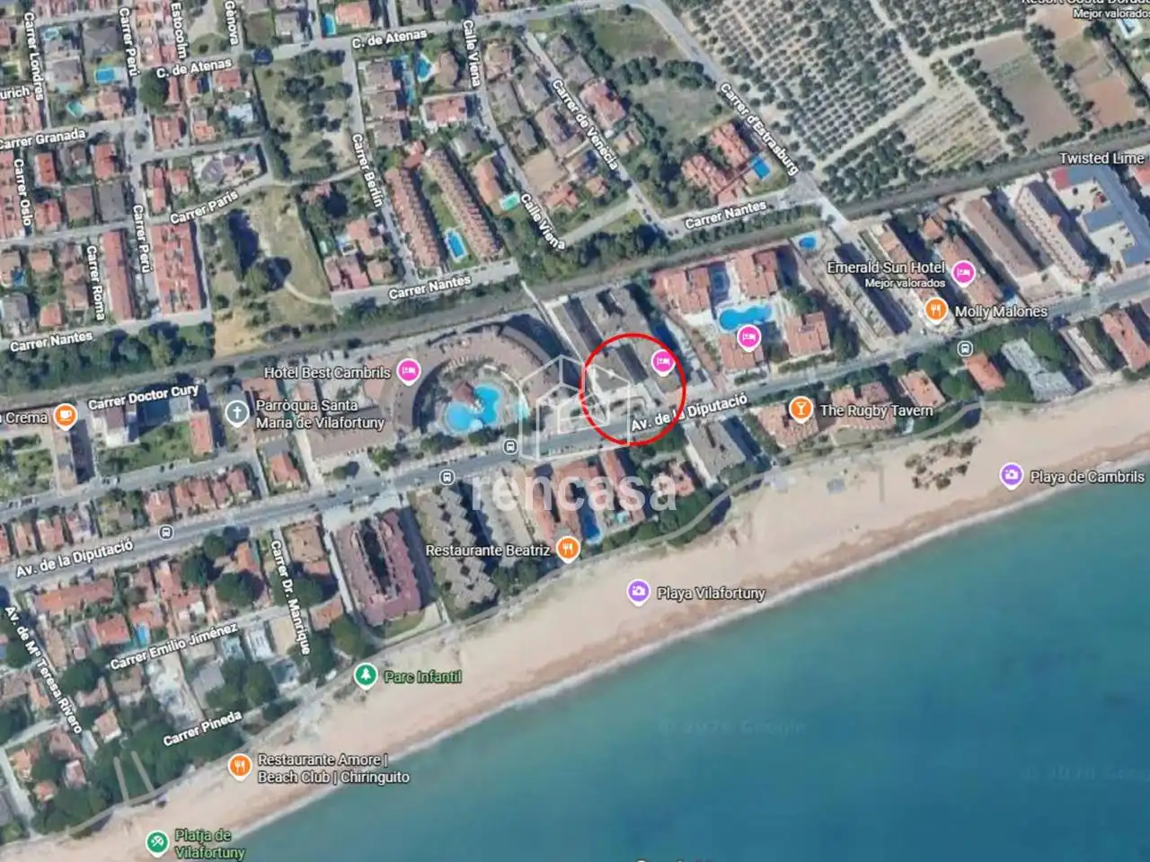 Exterior view of Flat for sale in Cambrils  with Air Conditioner, Heating and Furnished