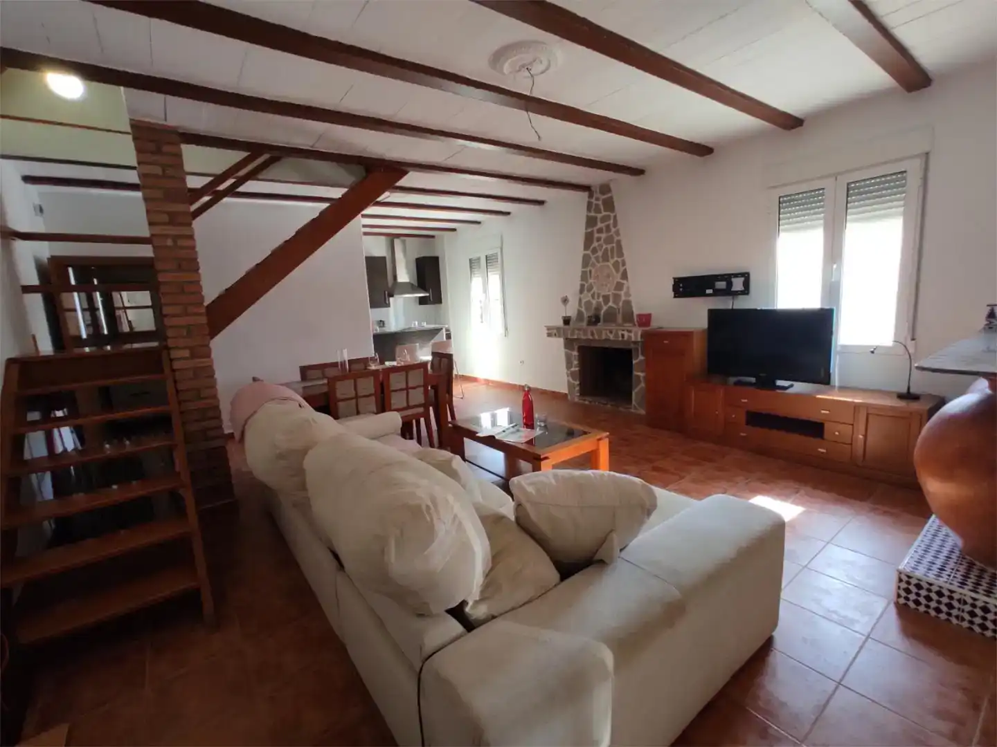 Sala d'estar de Finca rústica en venda en San Pedro del Pinatar amb Aire condicionat