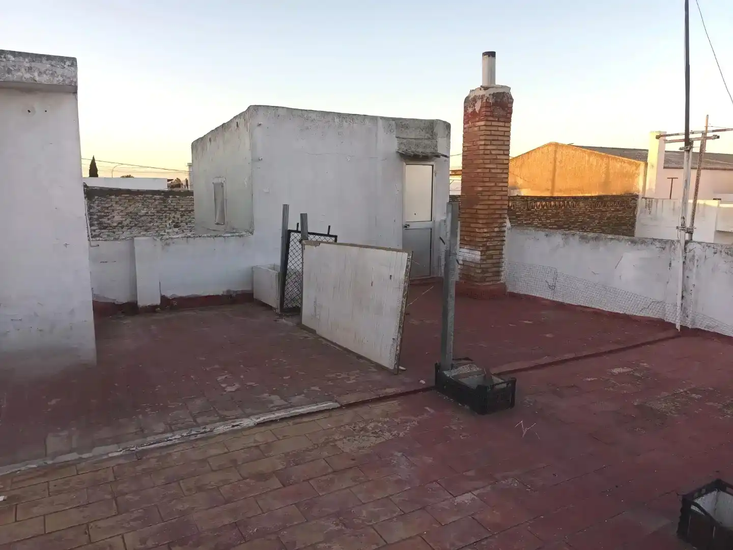Vista exterior de Casa adosada en venda en Sevilla