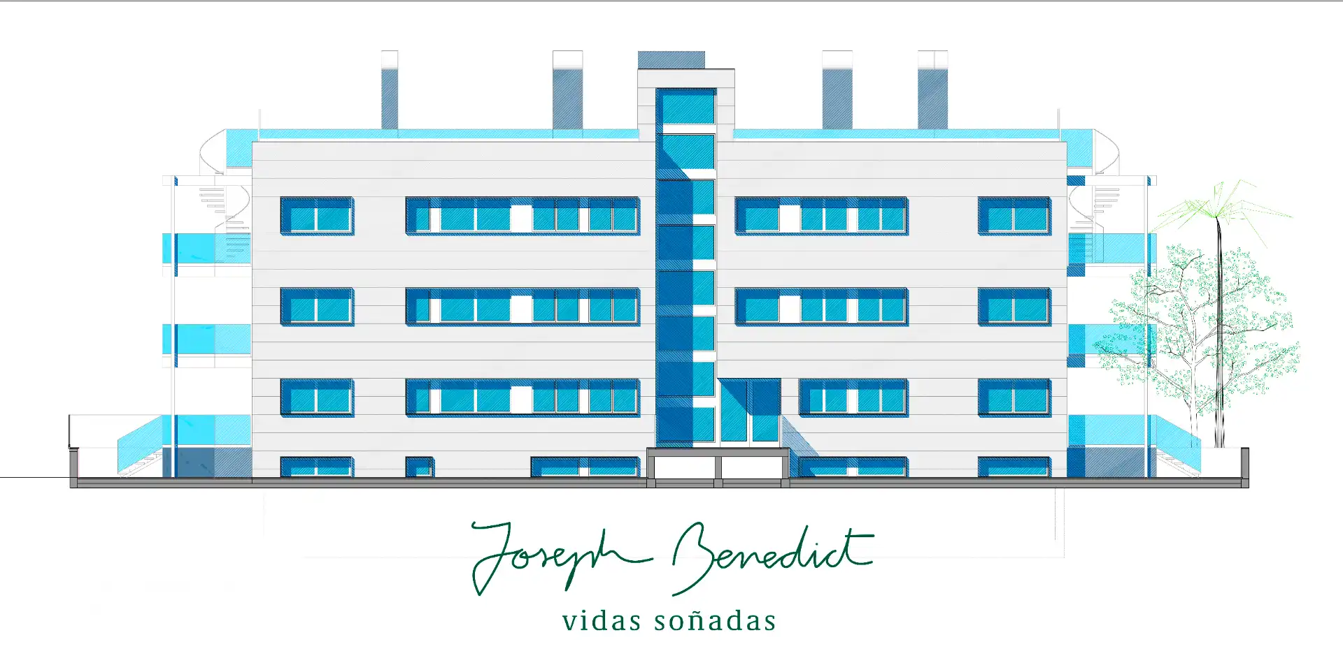 Vista exterior de Ático en venta en Castelldefels con Aire acondicionado, Calefacción y Terraza
