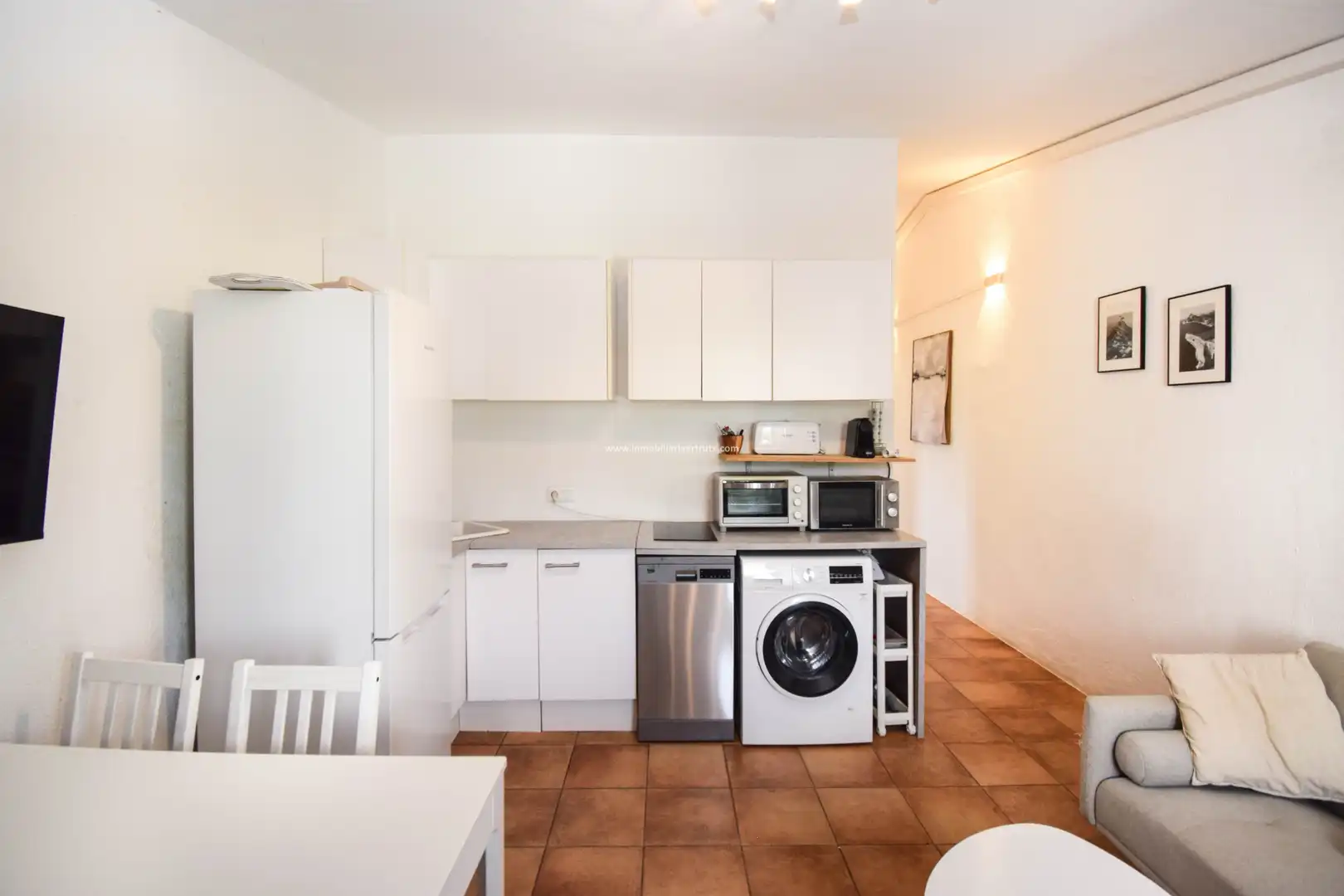 Cocina de Apartamento en venta en Ciutadella de Menorca con Aire acondicionado, Terraza y Amueblado