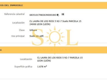 Terreno residenziale in vendita a Laura de los Ríos