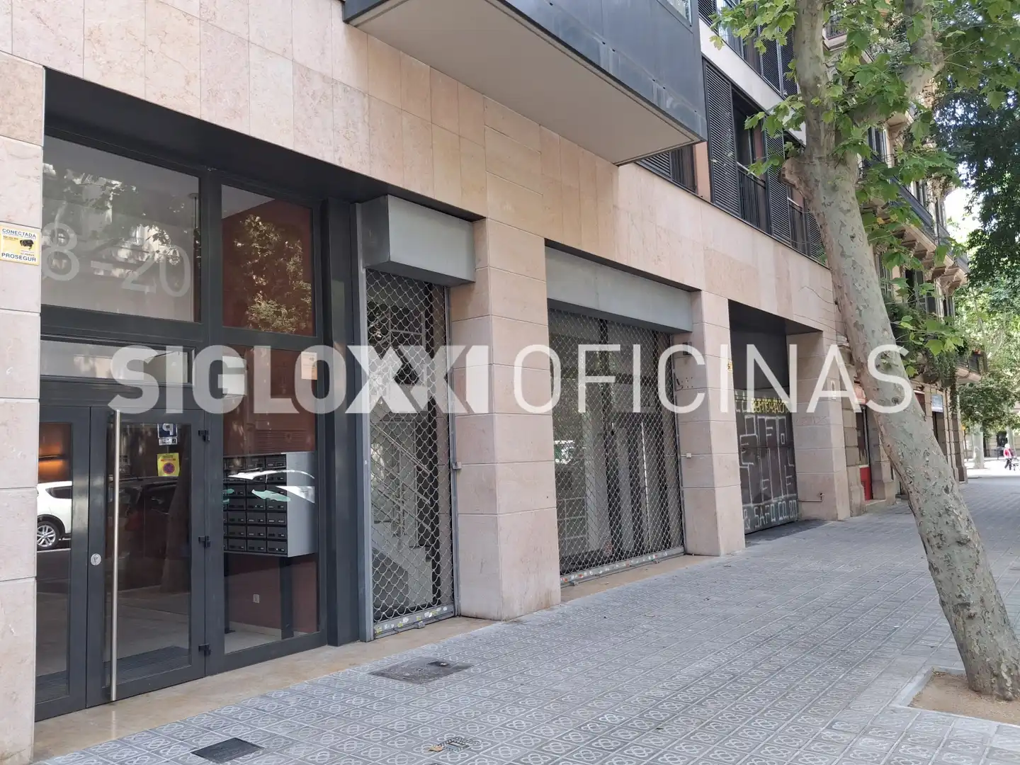 Vista exterior de Oficina de alquiler en Barcelona con Aire acondicionado y Calefacción