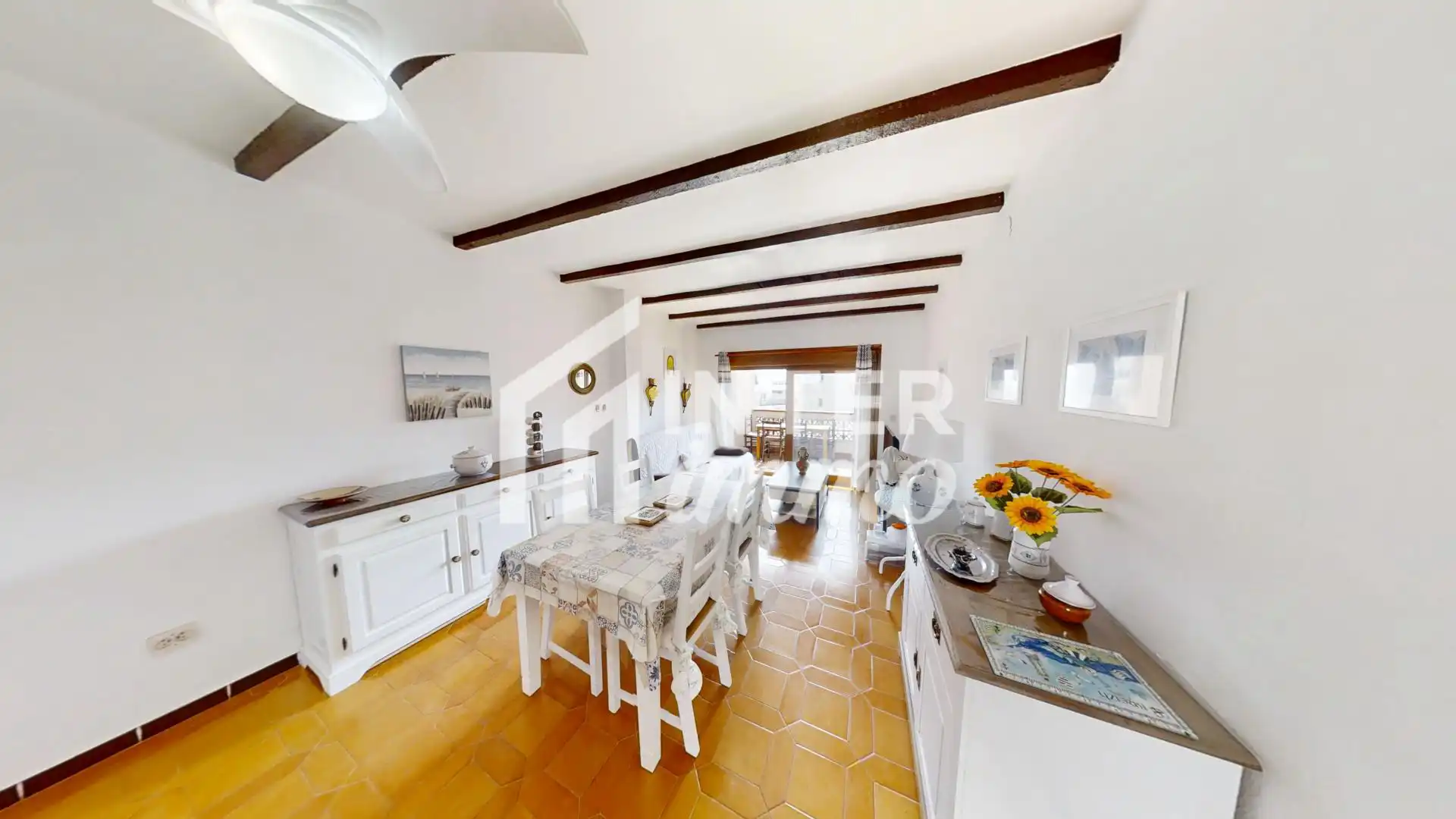 Apartament amb piscina en venda a Sector POBLAT TIPIC/LES XABOLES 4