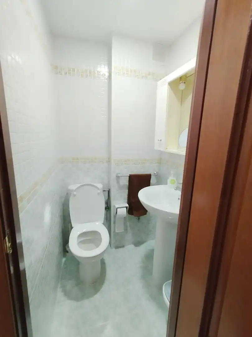 Bathroom of Flat for rent in Granada  with Air Conditioner, Heating and Furnished