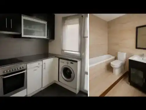 Baño de Piso de alquiler en Ateca con Parquet y Amueblado