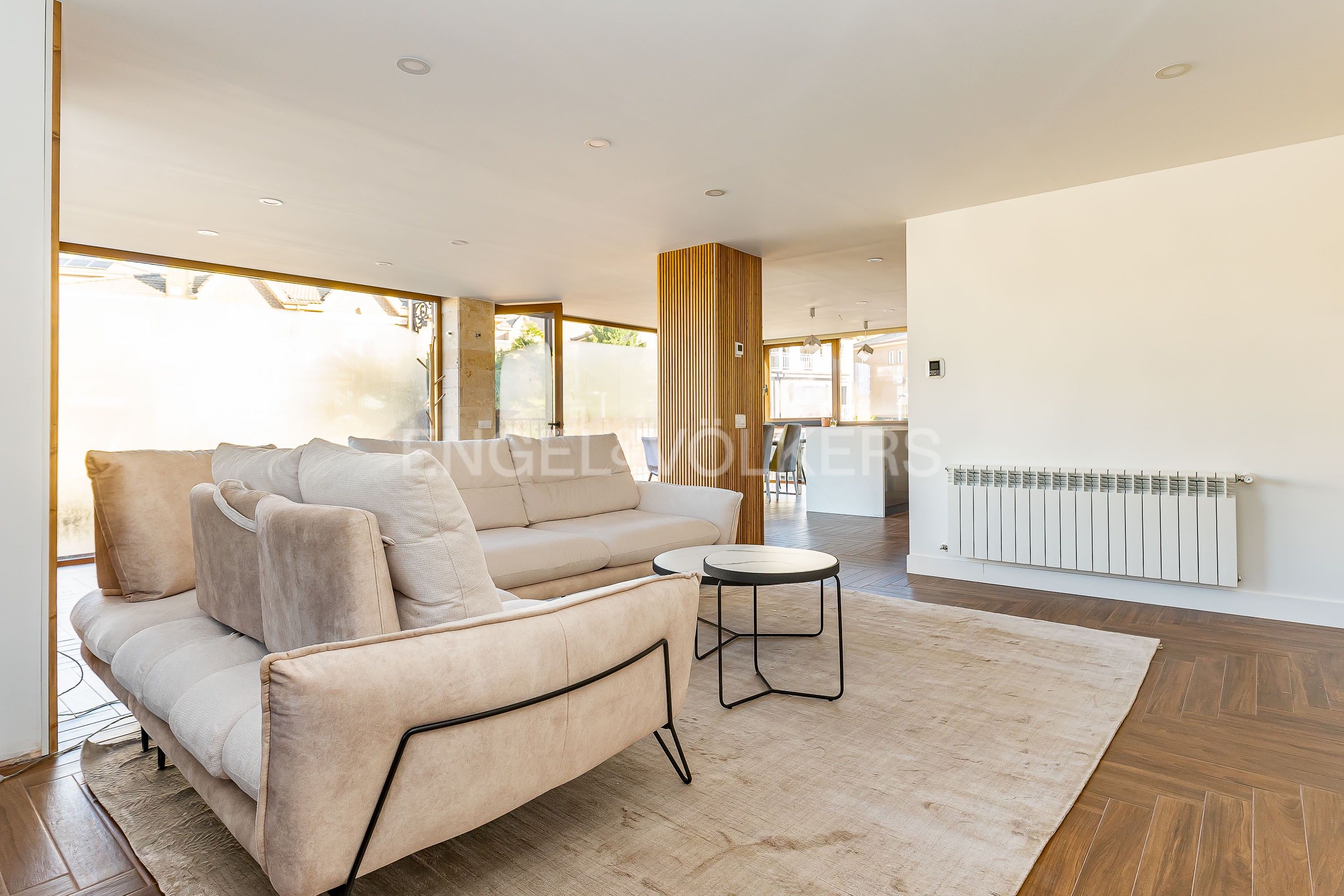 Living room of House or chalet to rent in Arganda del Rey  with Air Conditioner, Heating and Private garden