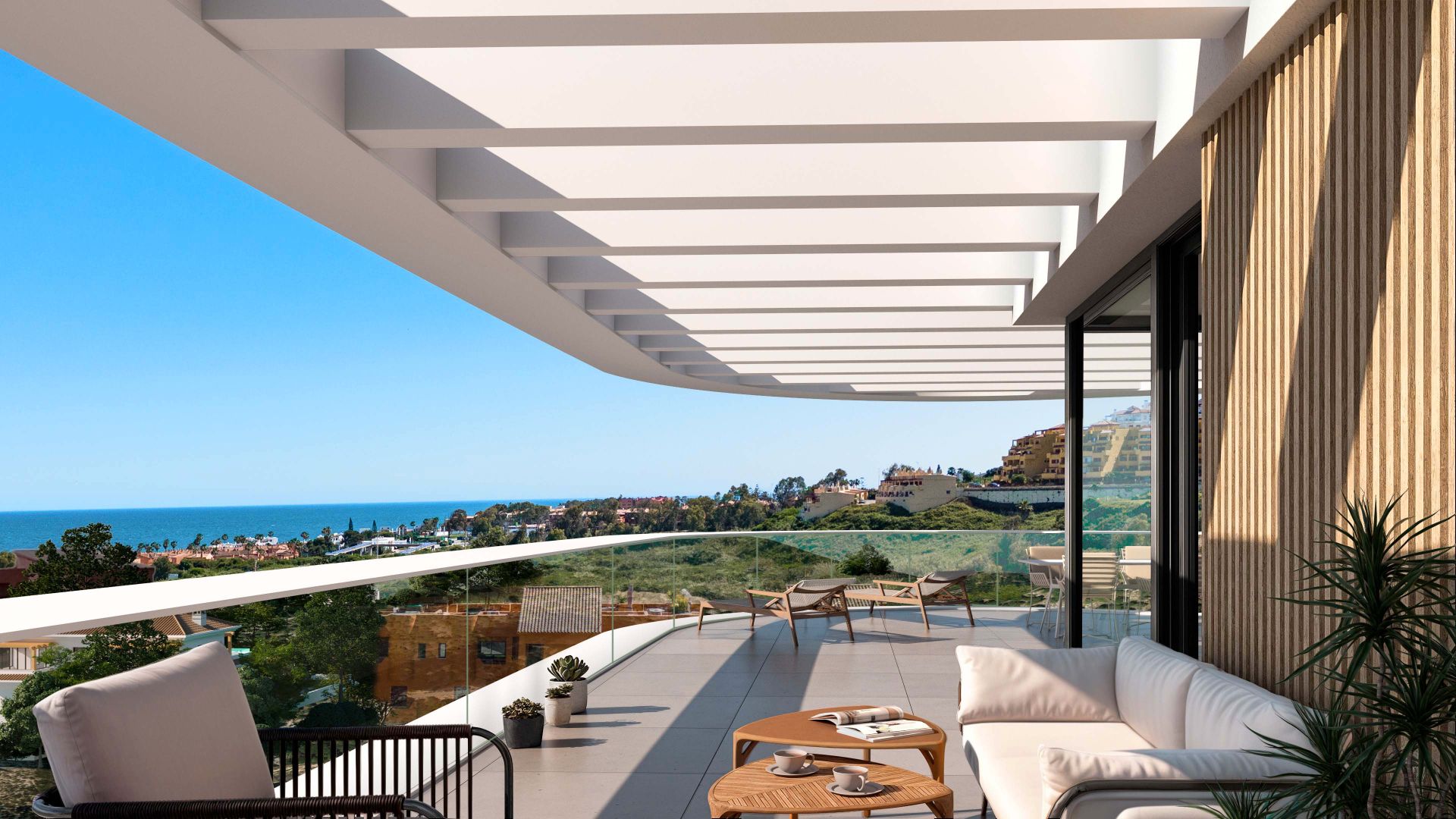 Terraza de Apartamento en venta en Manilva con Aire acondicionado, Calefacción y Terraza