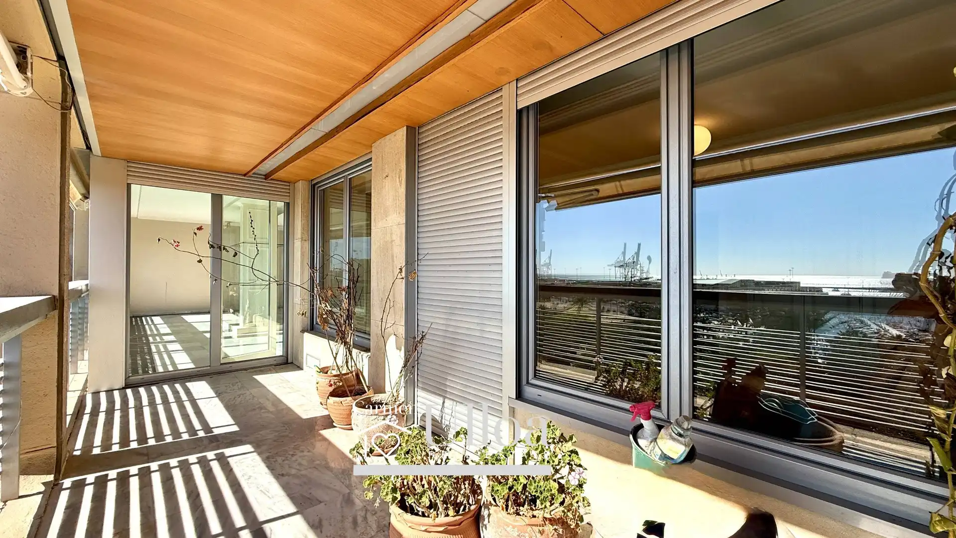 Terrace of Apartments for sale in Alicante / Alacant  with Air Conditioner, Heating and Private garden