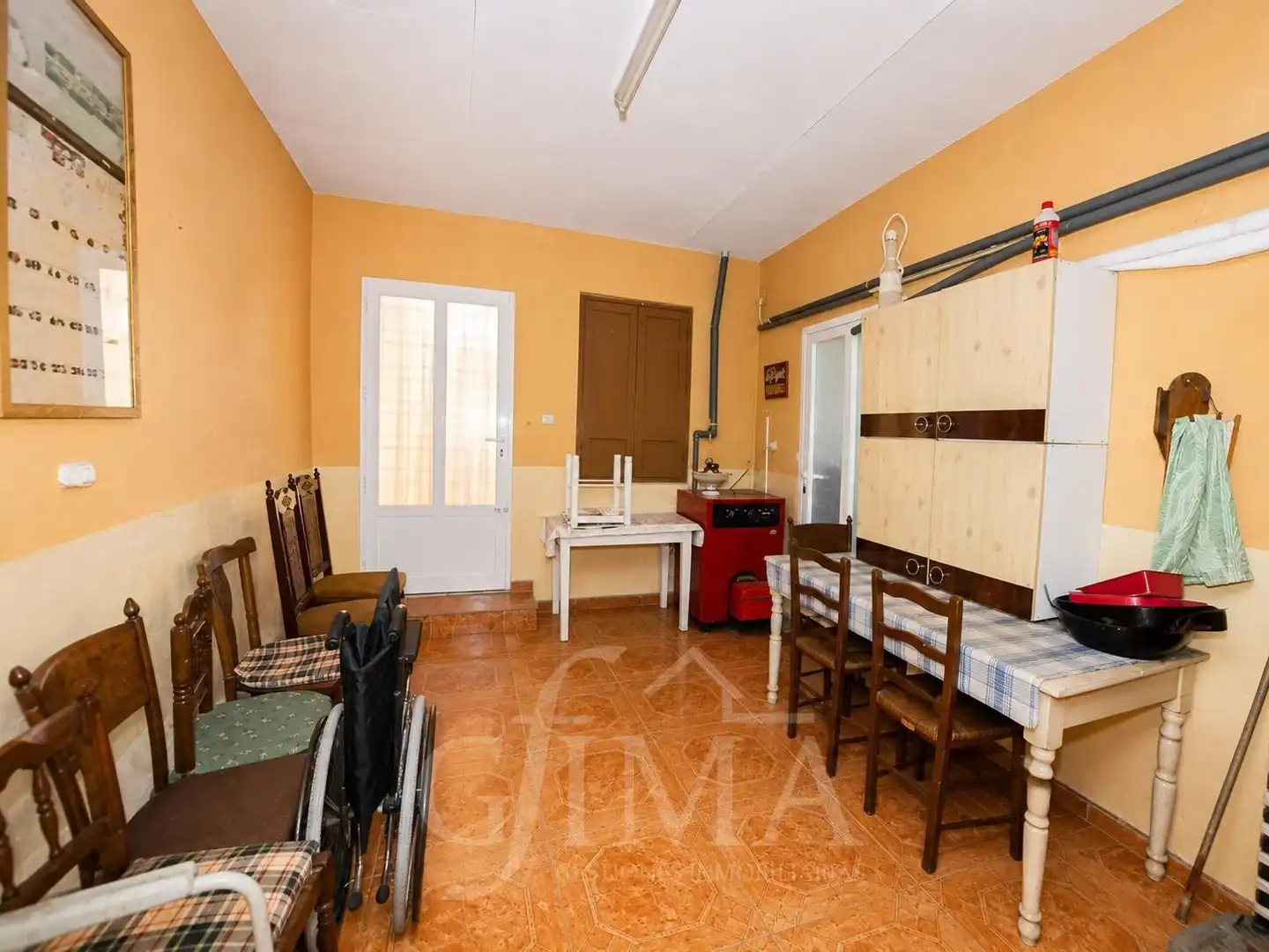 Dining room of Houses for sale in Tomelloso  with Heating, Storage room and Furnished
