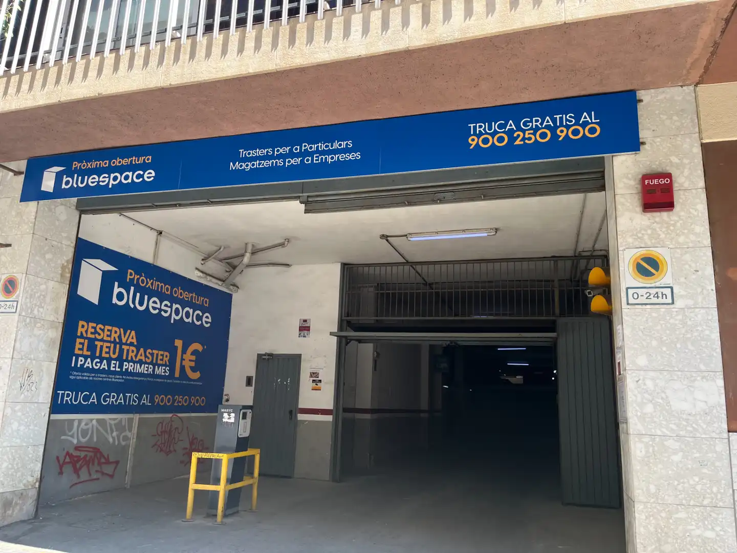 Traster de lloguer en Barcelona amb Alarma