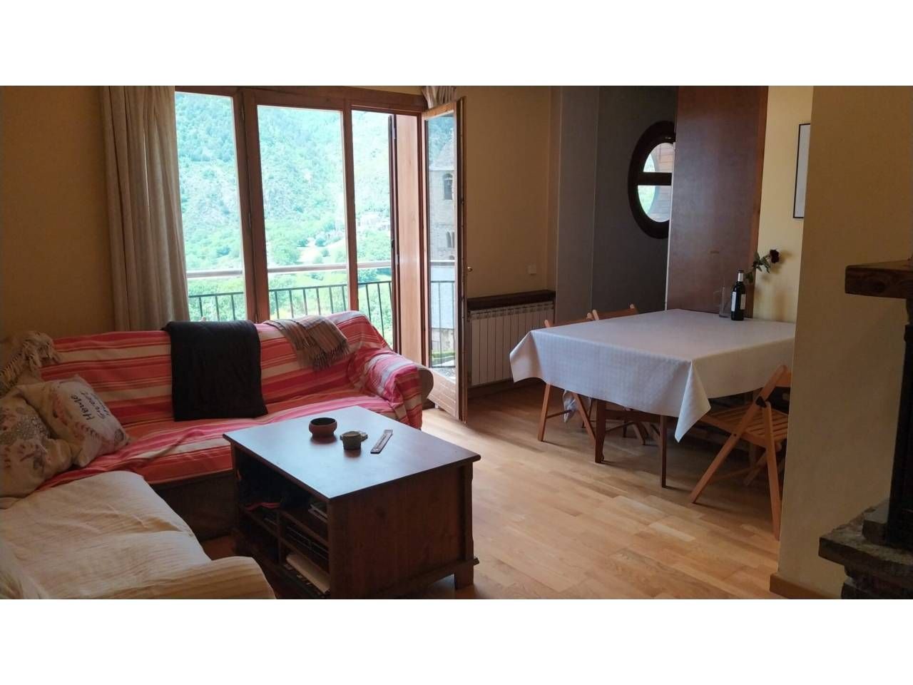 Bedroom of Flat for sale in La Vall de Boí  with Heating, Parquet flooring and Storage room