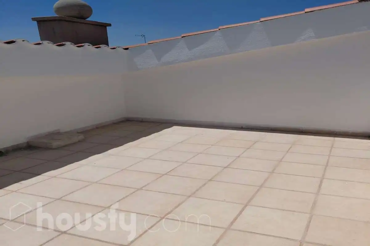 Terrace of Flat for rent in Terrassa  with Heating, Terrace and Storage room