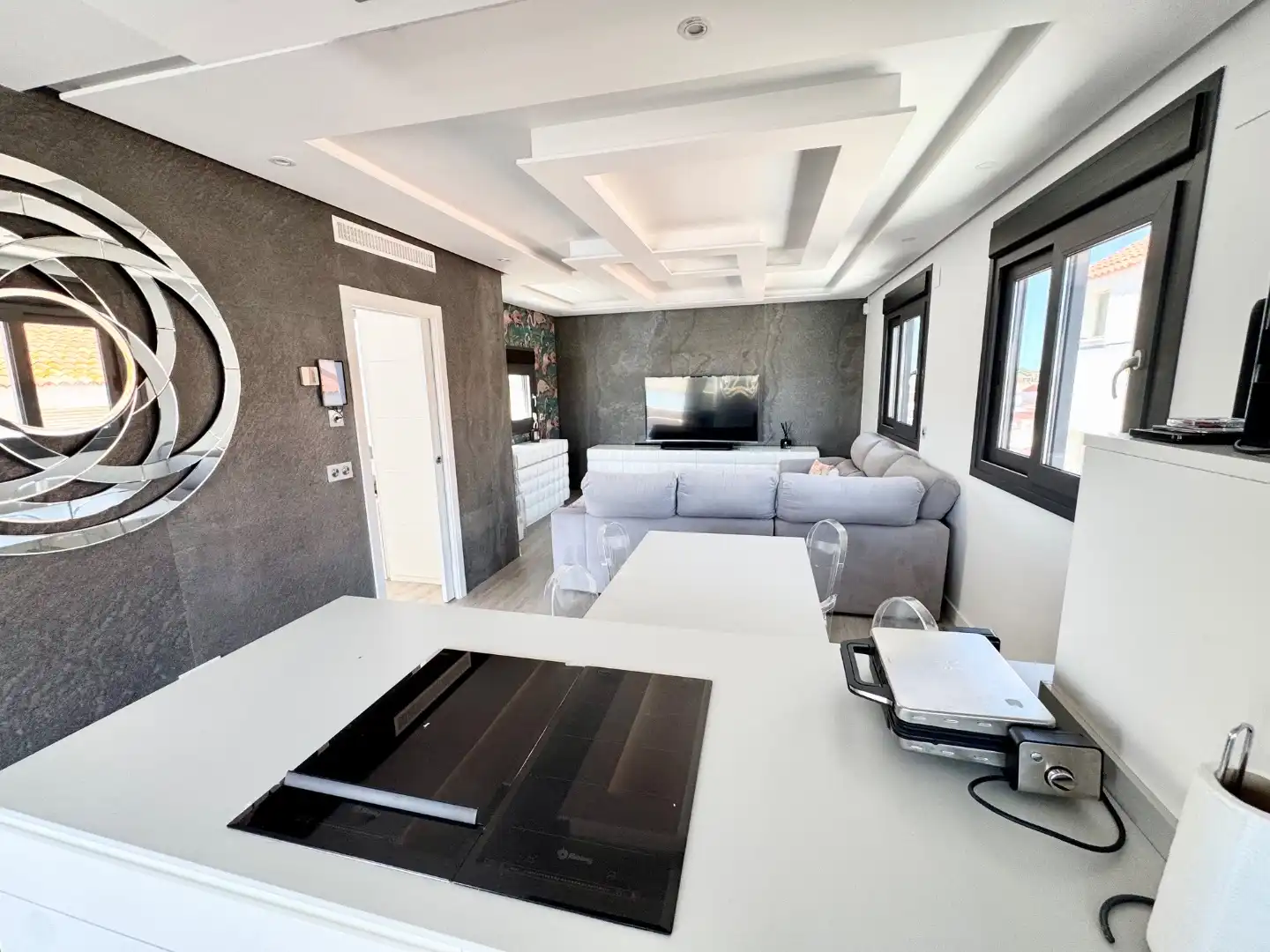 Living room of Attic for rent in Punta Umbría, Huelva