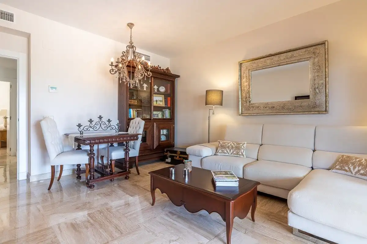 Sala de estar de Estudio en venta en Vélez-Málaga con Aire acondicionado, Terraza y Alarma