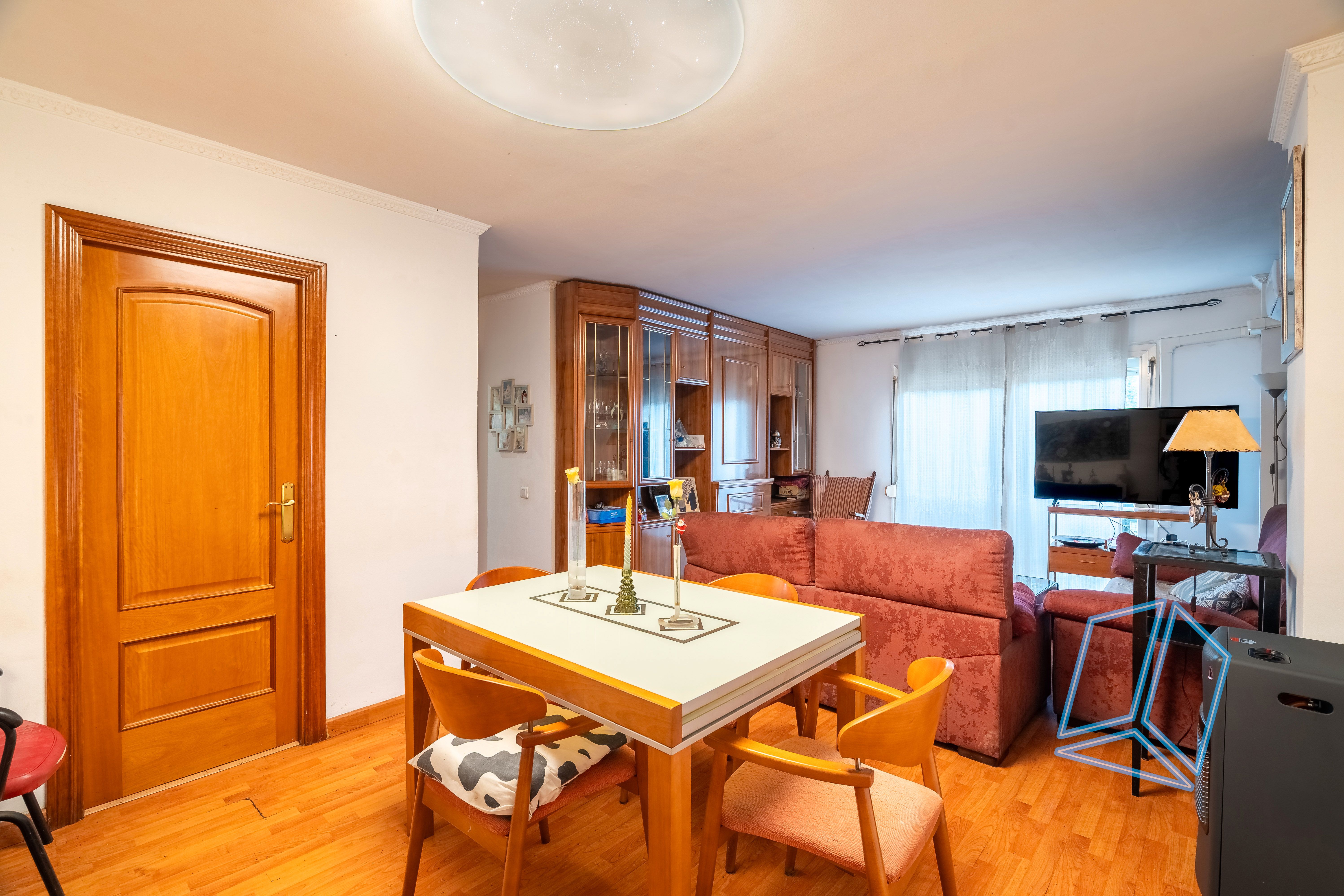 Living room of Flat for sale in  Barcelona Capital  with Heating