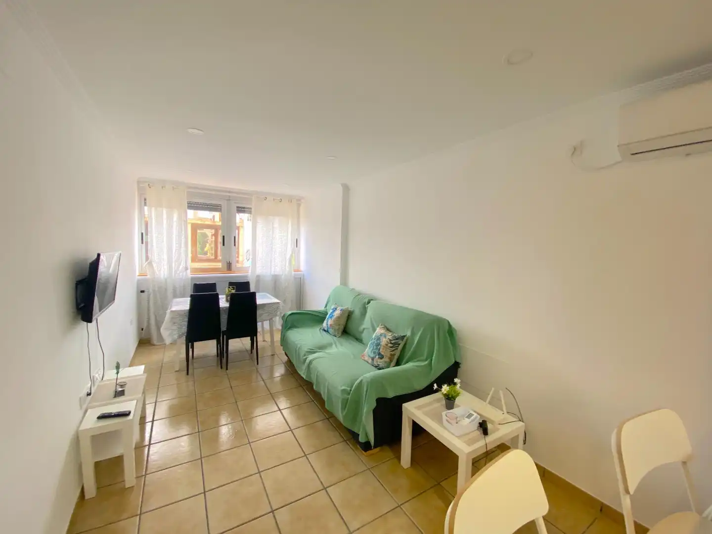 Sala de estar de Apartamento en venta en Mazarrón con Aire acondicionado y Balcón