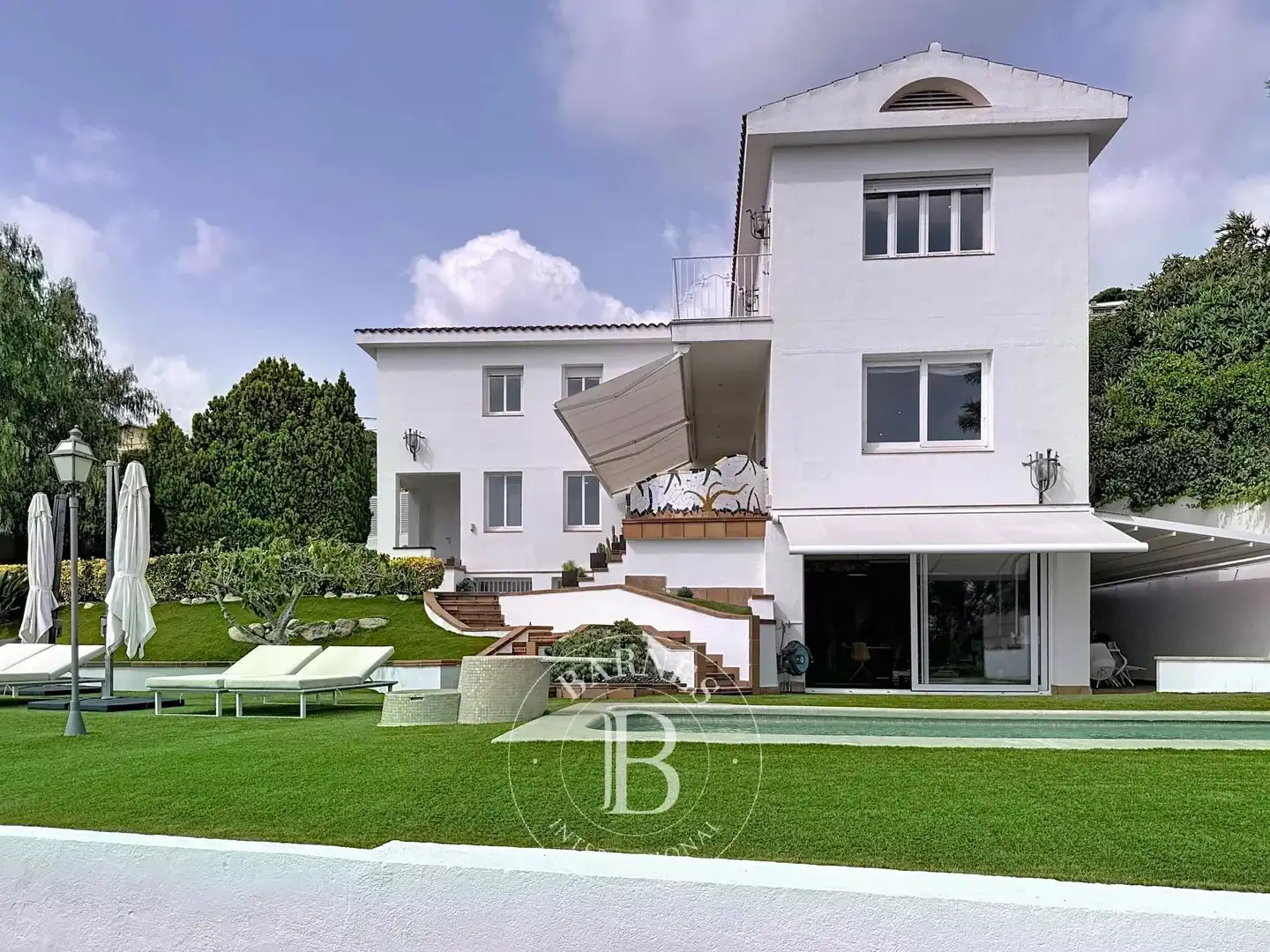 Jardín de Casa o chalet en venta en Mataró con Aire acondicionado, Calefacción y Jardín privado