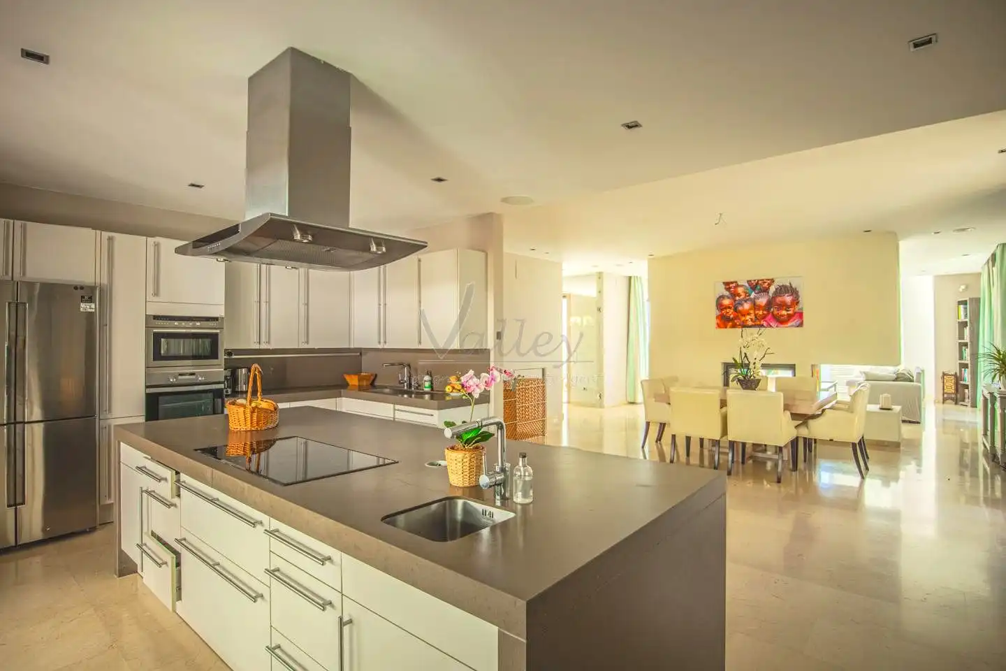 Cocina de Casa o chalet de alquiler en Sotogrande con Aire acondicionado, Jardín privado y Terraza