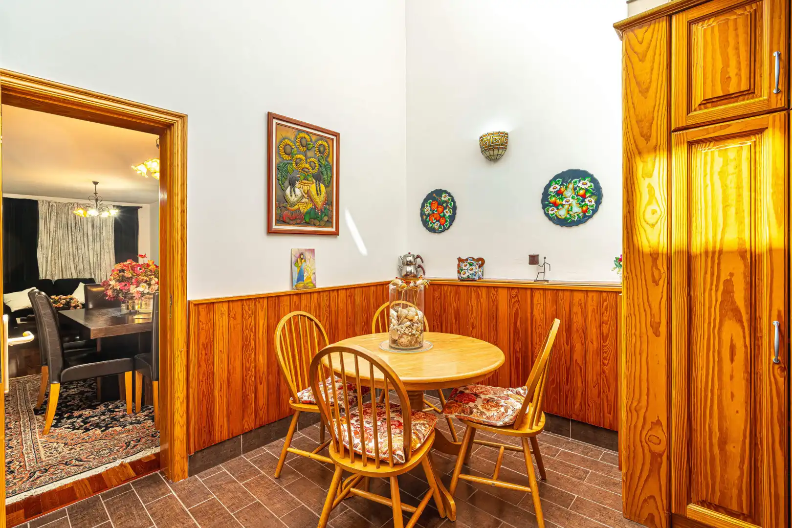 Comedor de Casa adosada en venta en San Cristóbal de la Laguna con Jardín privado, Terraza y Trastero