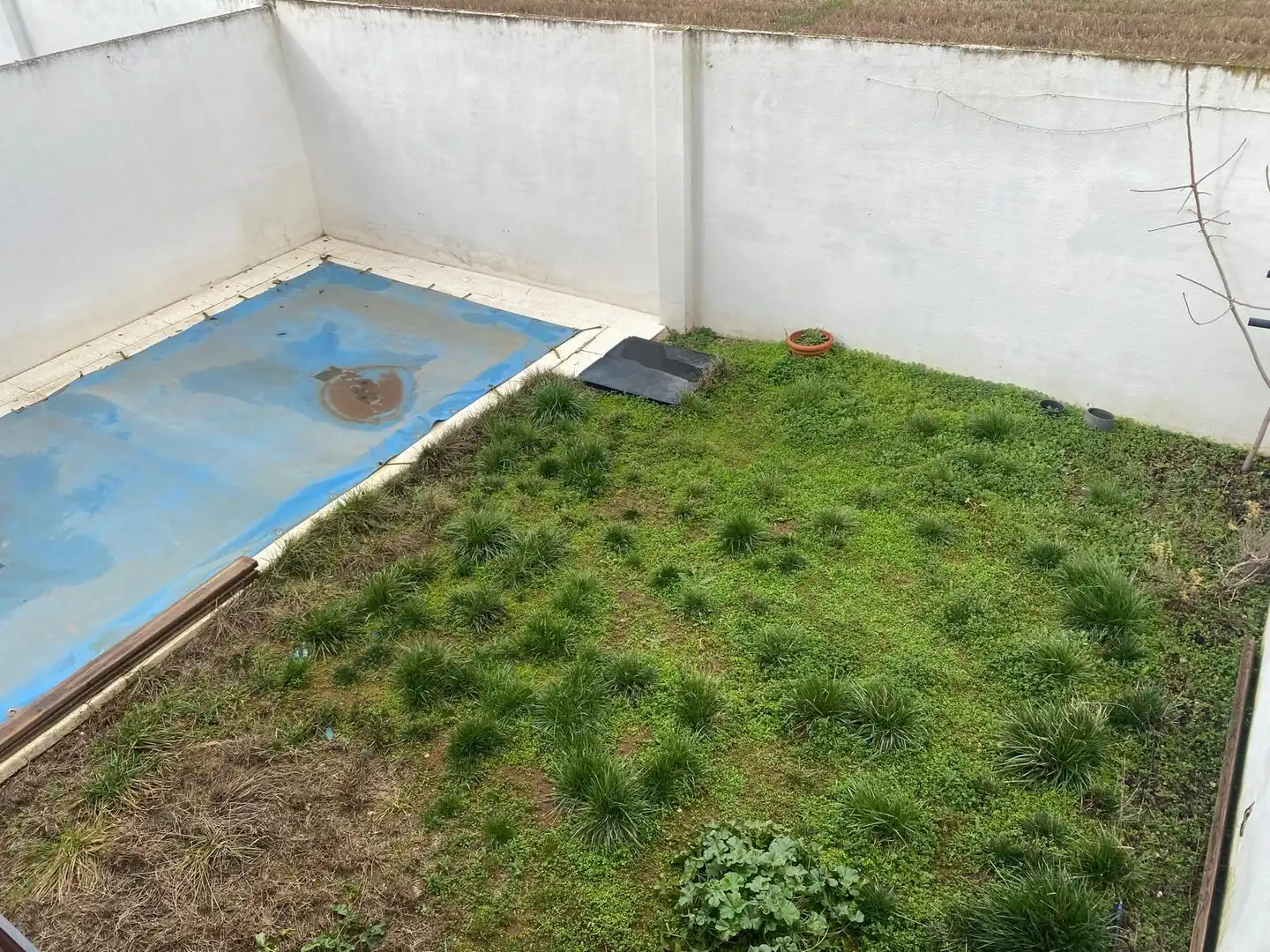 Jardín de Casa adosada en venta en Poblete con Aire acondicionado, Calefacción y Jardín privado